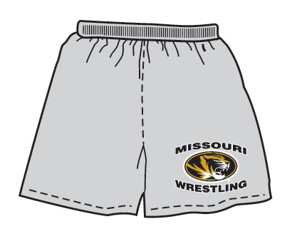 MU Wrestling Gold Shorts - Click Image to Close