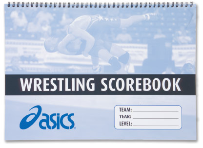 ZW0502 ASICS Wrestling Scorebook
