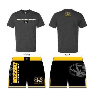 WC Mizzou Team Combo Package #1, color: Black/Gold/Grey - Click Image to Close