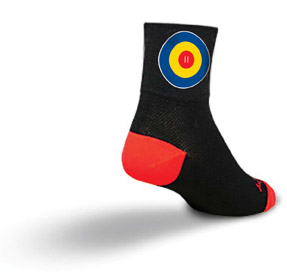 WCSG10 NEW! Sock Guy WC Logo Socks