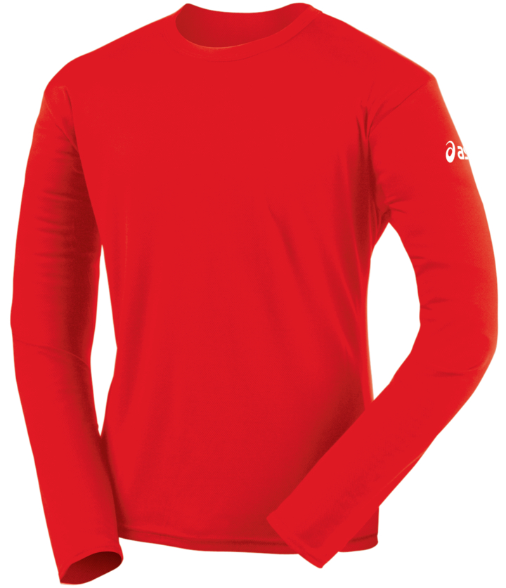 ASICS Circuit 7 Warm-Up Long Sleeve Shirt - Click Image to Close