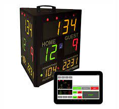 SS-3300T Befour / Edge Wireless 3-Sided Sports Scoreclock