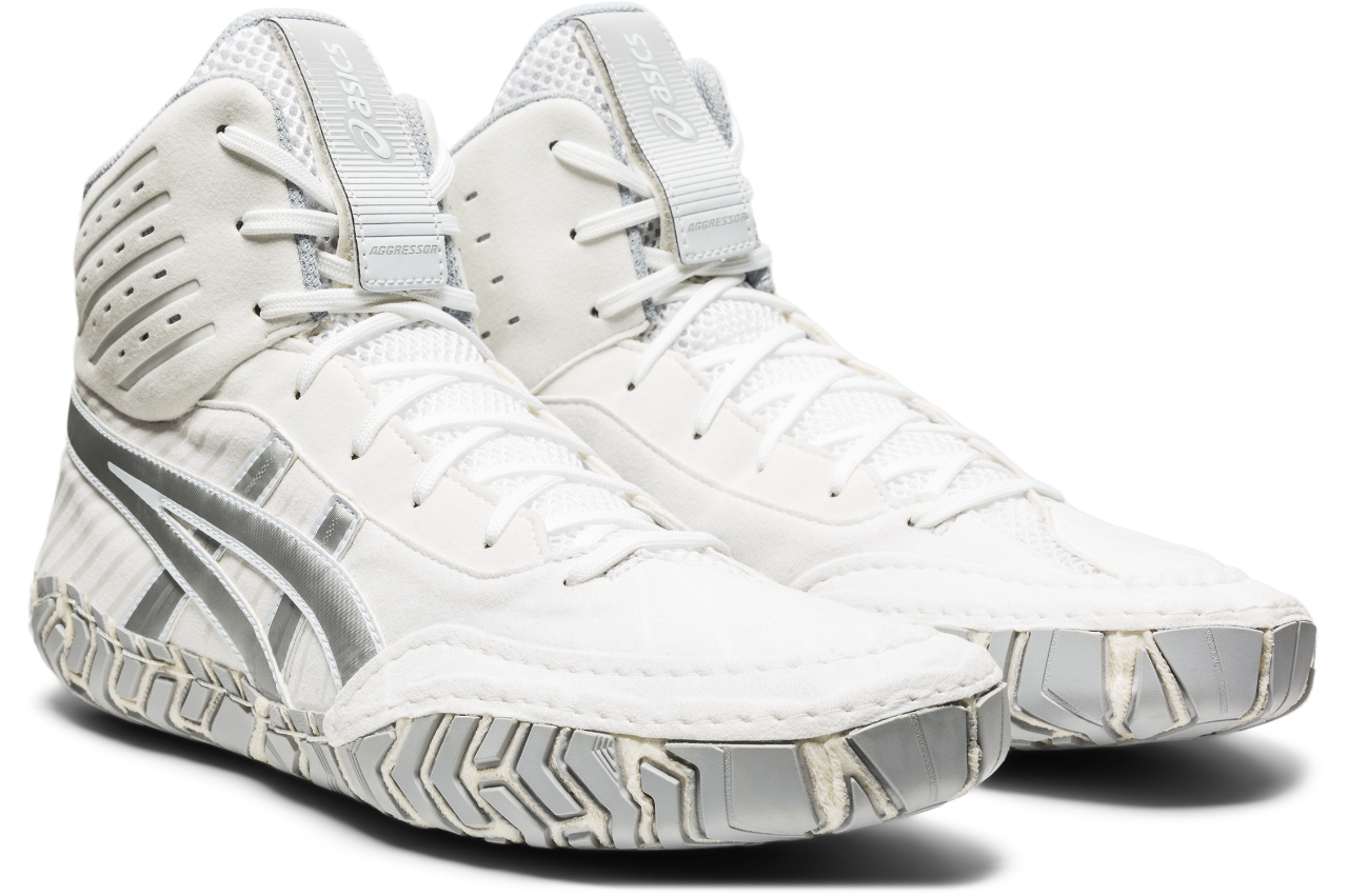 ASICS Aggressor 4 Wrestling Shoes *** Color: (102)