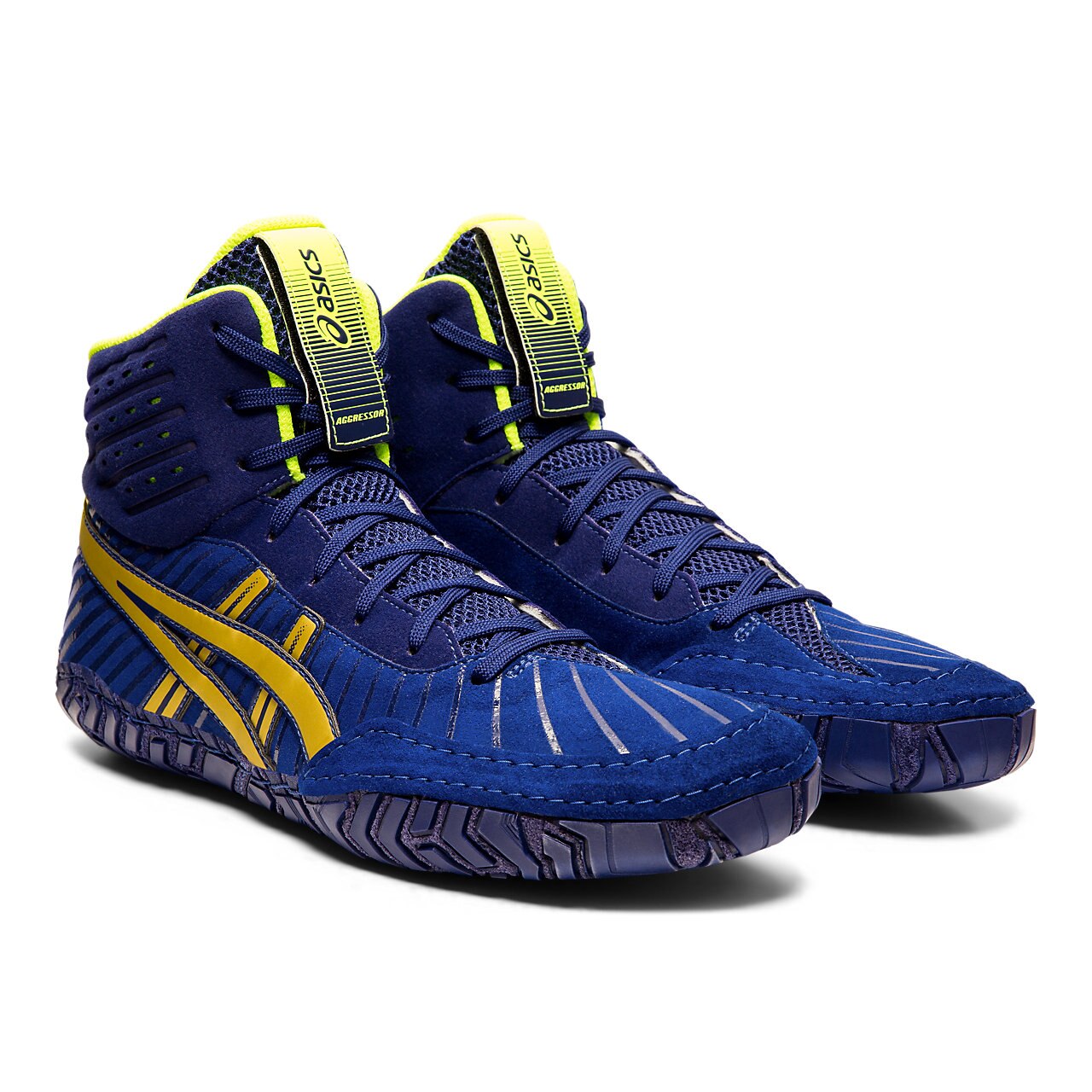 ASICS Aggressor 4 Wrestling Shoes *** Color: (400) - Click Image to Close