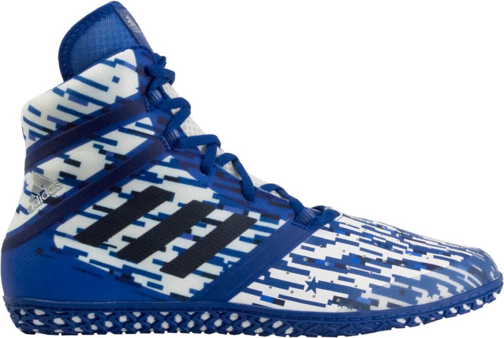 adidas Impact Wrestling Shoes, color: Royal Digital Print