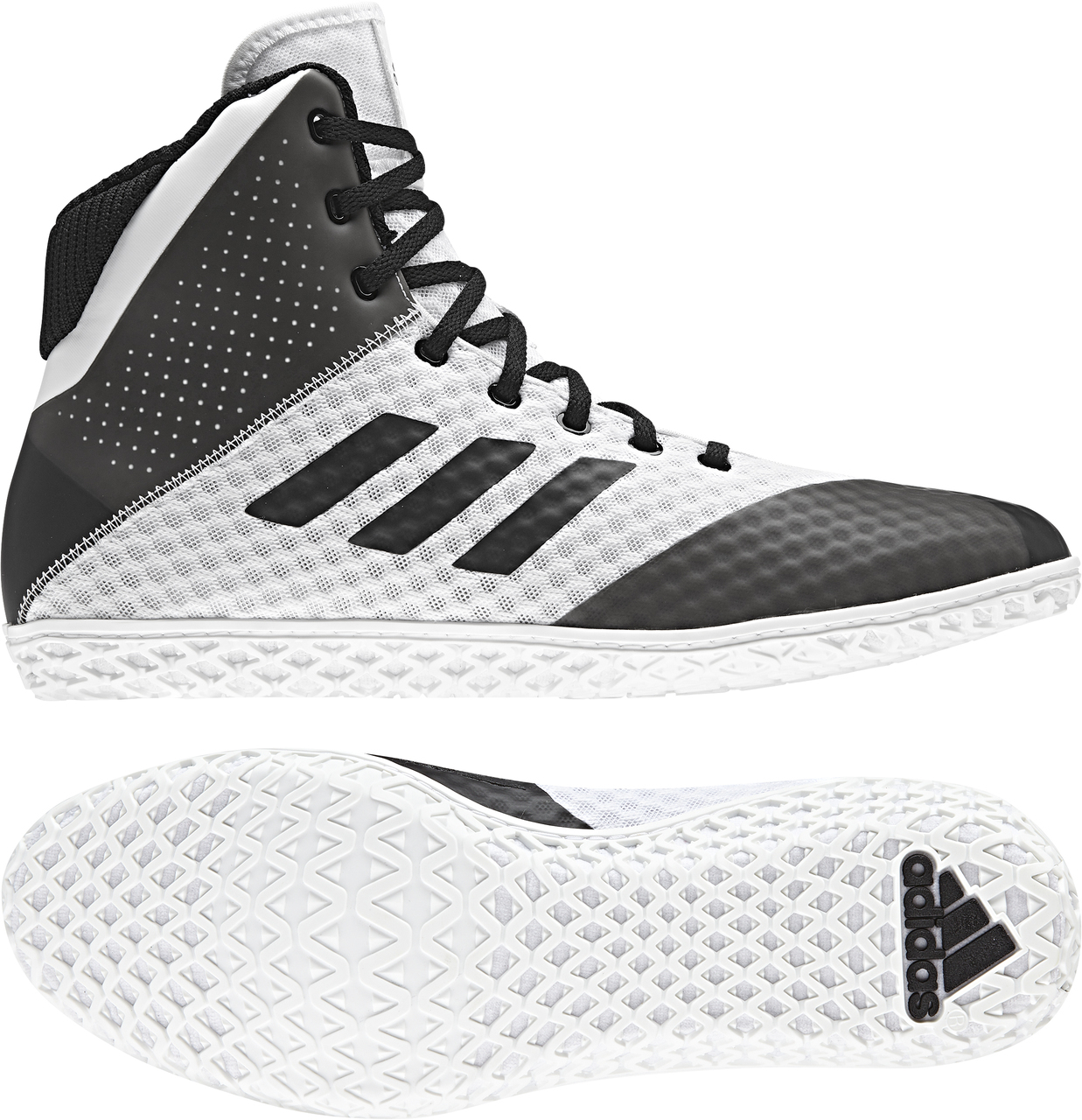 white adidas wrestling shoes