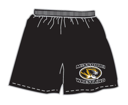 MU Wrestling Black Shorts