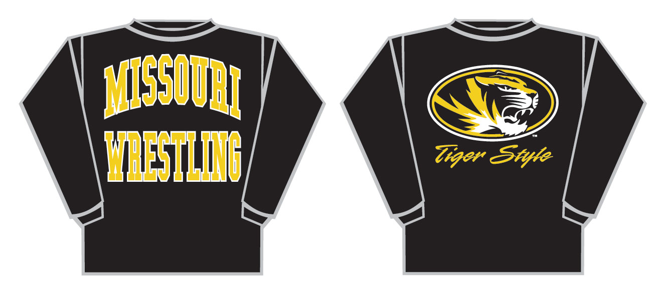 MU Wrestling Black Long Sleeve